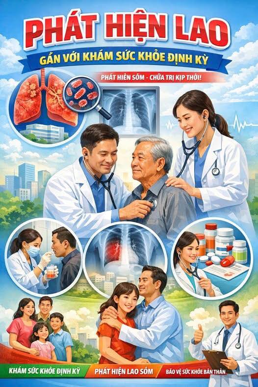 Bệnh Lao: Đừng chủ quan, hãy chủ động phòng chống!