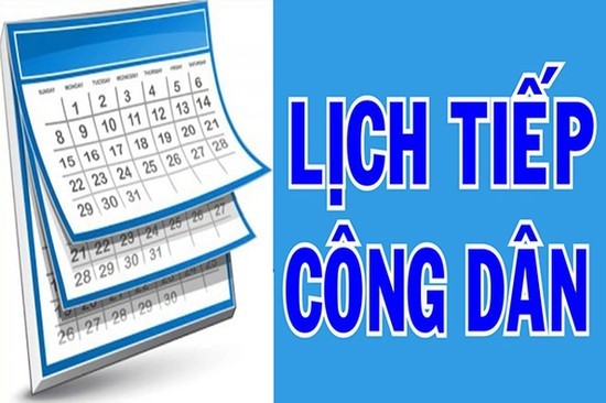 Thông báo lịch tiếp công dân của Chủ tịch Ủy ban nhân dân phường tháng 10 năm 2026