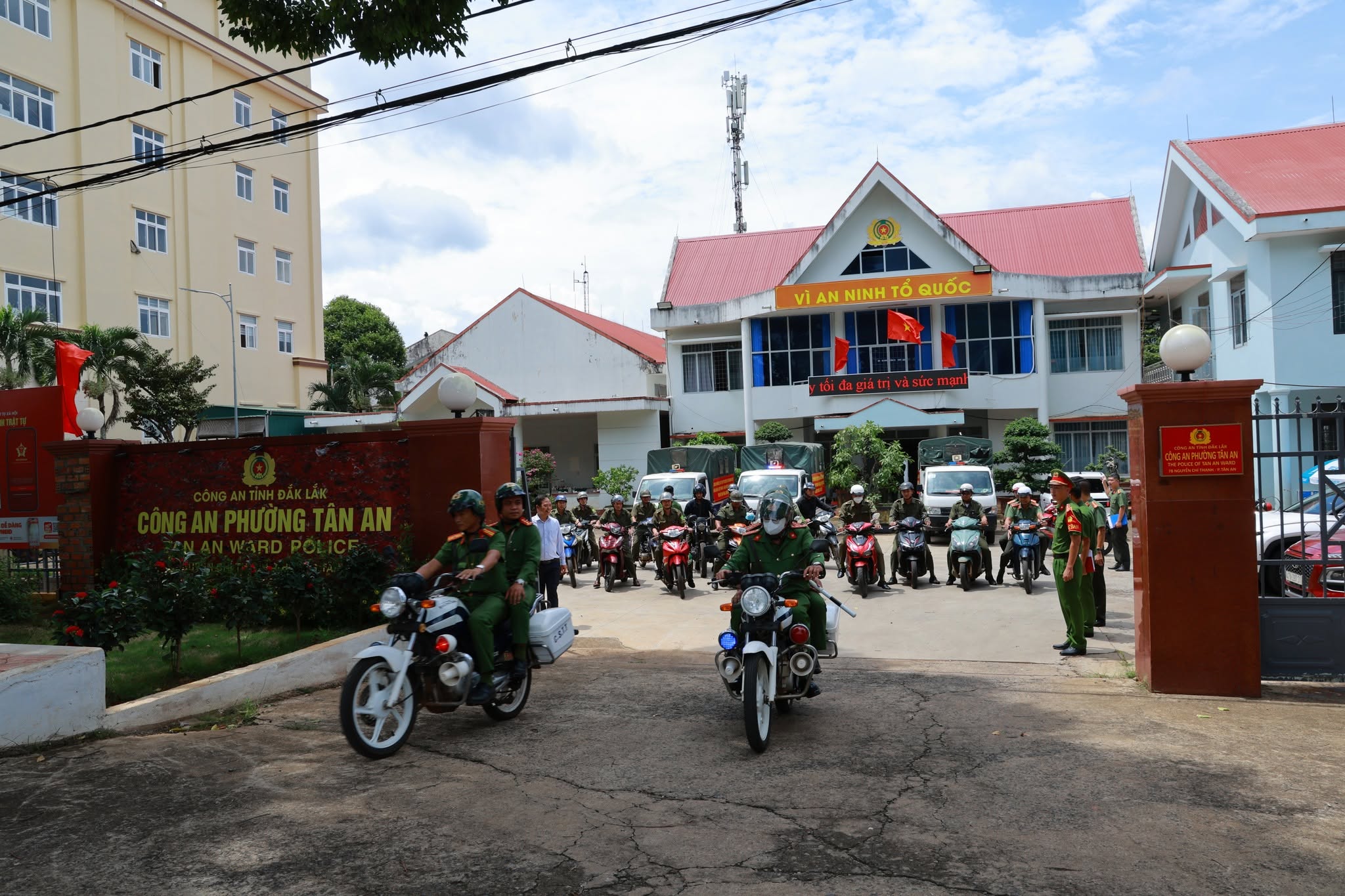 CÔNG AN PHƯỜNG TÂN AN TRIỂN KHAI NHIỆM VỤ 6 THÁNG CUỐI NĂM 2026