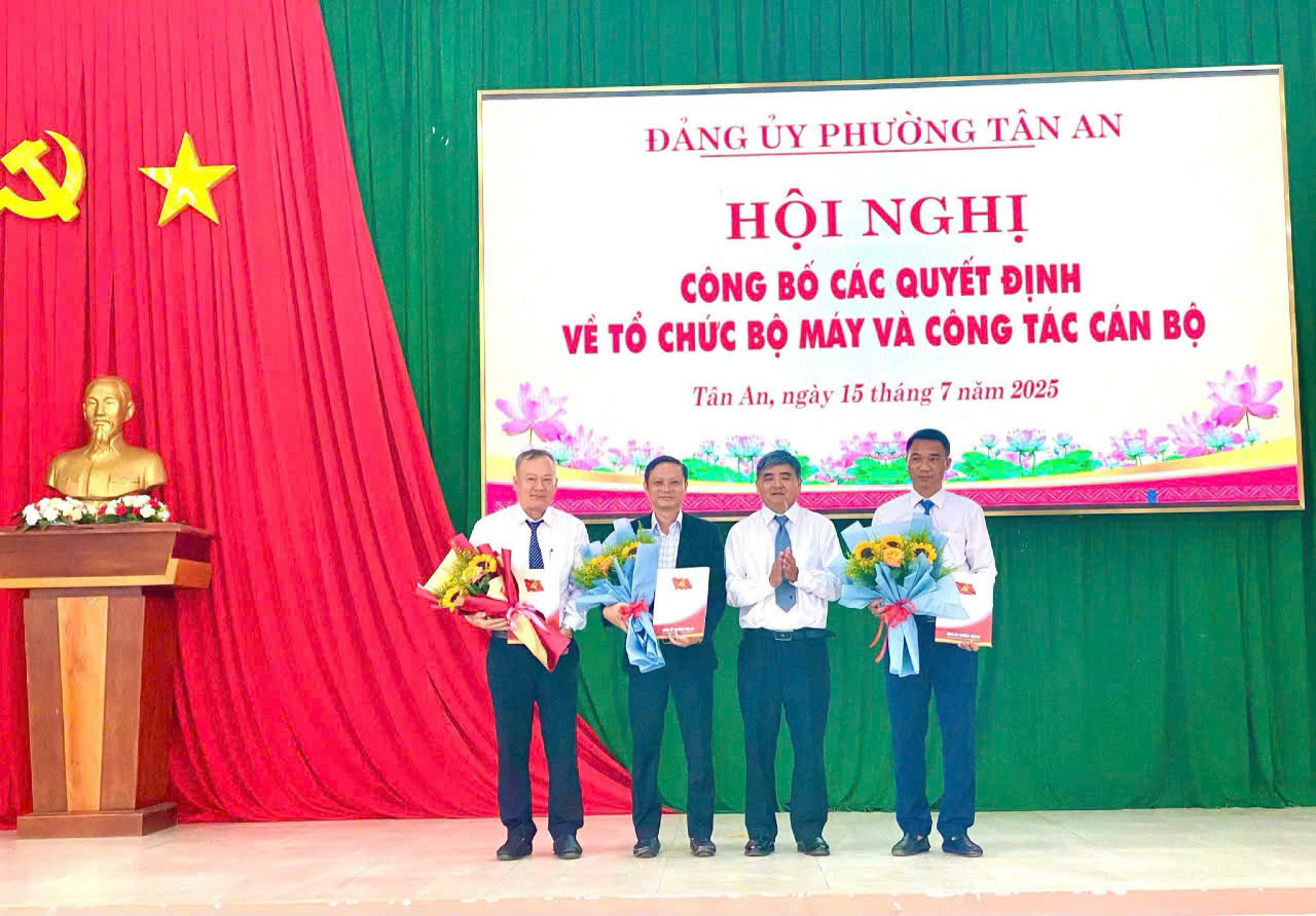 THÔNG TIN CHÍNH QUYỀN PHƯỜNG TÂN AN
