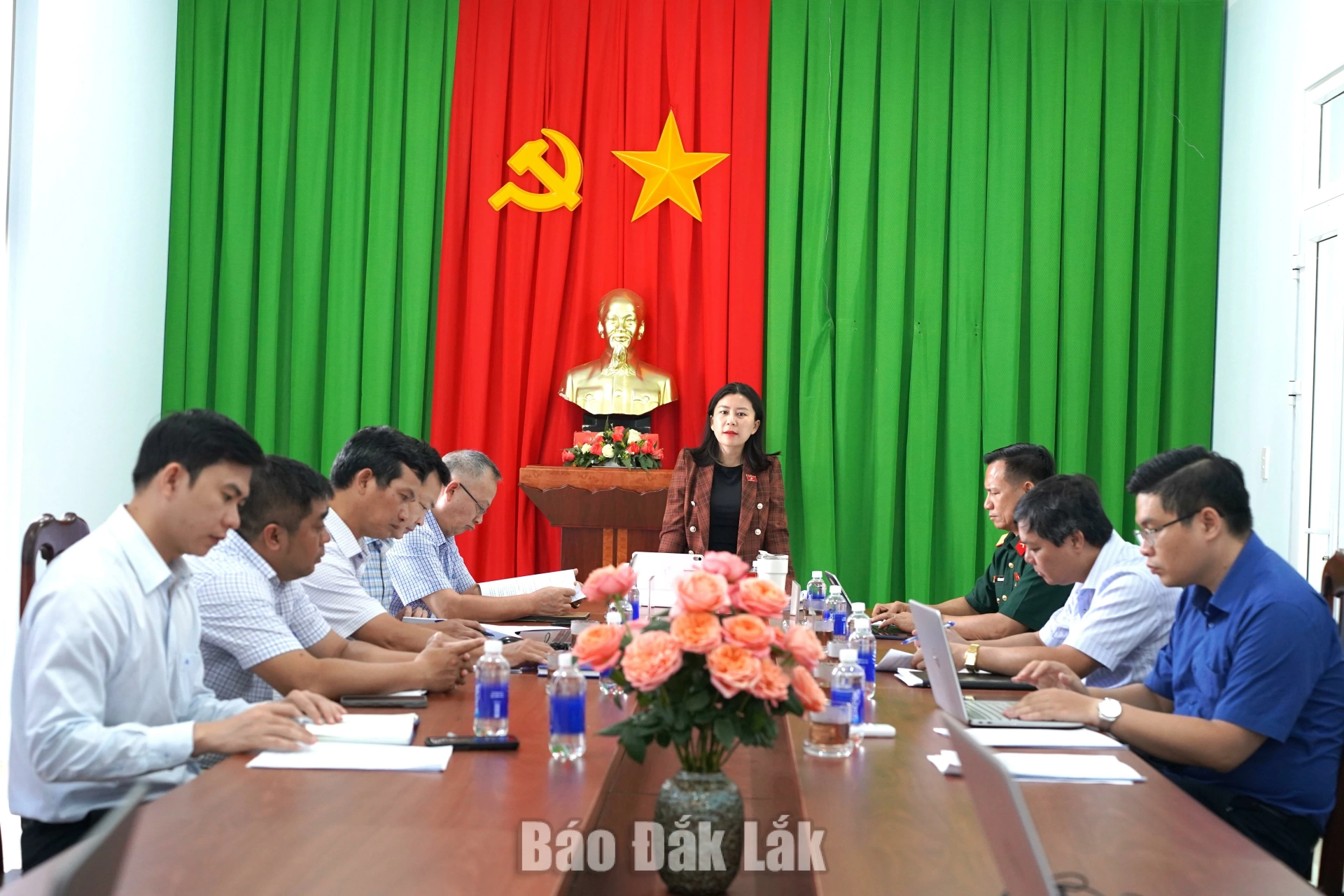 Đoàn ĐBQH tỉnh khảo sát việc thực hiện Luật Đất đai tại phường Tân An